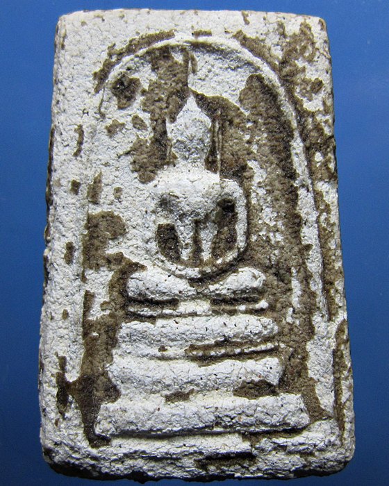 หลวงปู่นาค วัดระฆัง พิมพ์อกรุ่องฐานแซม หูประบ่า เนื้อเปิดนิดหน่อย 