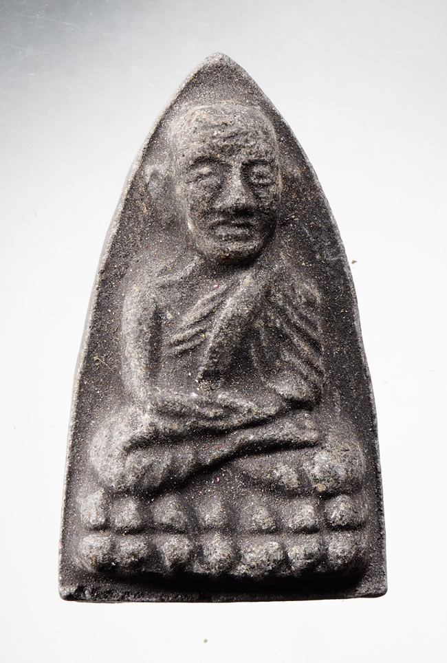 20บาท...หลวงพ่อทวด หลังหนังสือ เนื้อผงใบลาน ///D155