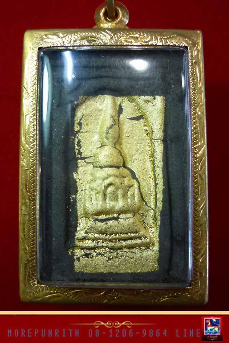 พระหลวงปู่ทวดกลักไม้ขีด (พิมพ์ใหญ่ย้อนยุค ปี ๒๔๙๗)  พระอาจารย์แก้ว วัดสะพานไม้แก่น อ.จะนะ จ.สงขลา