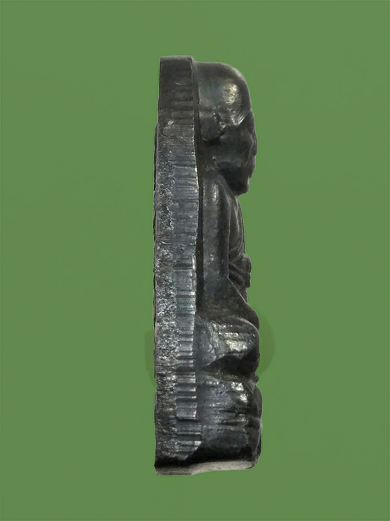 พระหลวงปู่ทวดหลังตัวหนังสือ วัดม่วง(หนองแขม) กรุงเทพฯ เนื้อกะไหล่ทอง ปี2505.........3.1