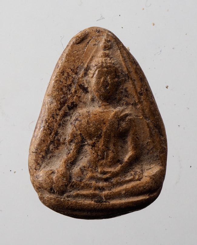 20บาท... พระกลีบบัว กรุลานดอกไม้ สุโขทัย เนื้อดินเผา ///D184