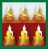 ***ยกชุด 3 องค์***พระบูชา พระพุทธโสธร เนื้อสามกษัตริย์ ใต้ฐานปั๊มยันต์พร้อมกล่องตราวัดบรรจุเดิมๆครับ