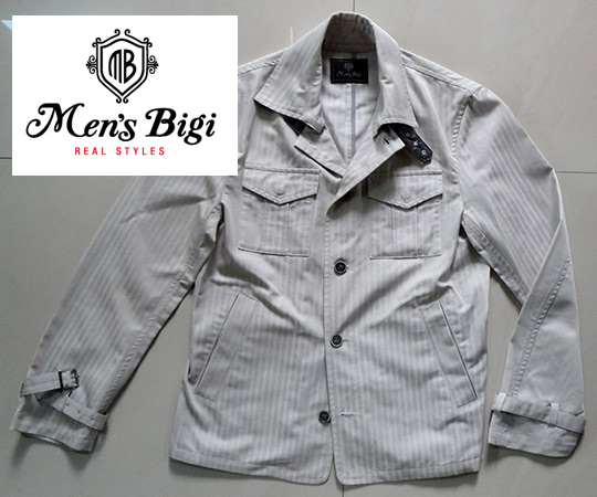 แจกเกด MB ของแท้ Men's Bigi REAL STYLE สีครีม ดีไซน์สวย จากญี่ปุ่น