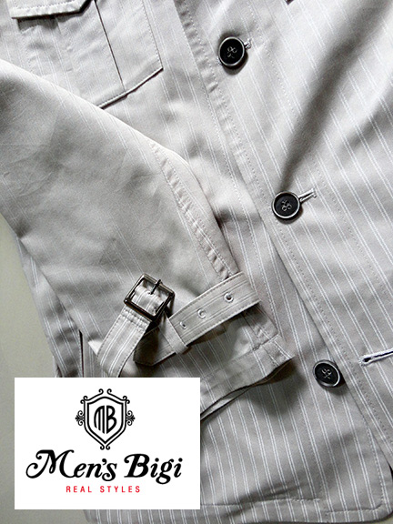 แจกเกด MB ของแท้ Men's Bigi REAL STYLE สีครีม ดีไซน์สวย จากญี่ปุ่น