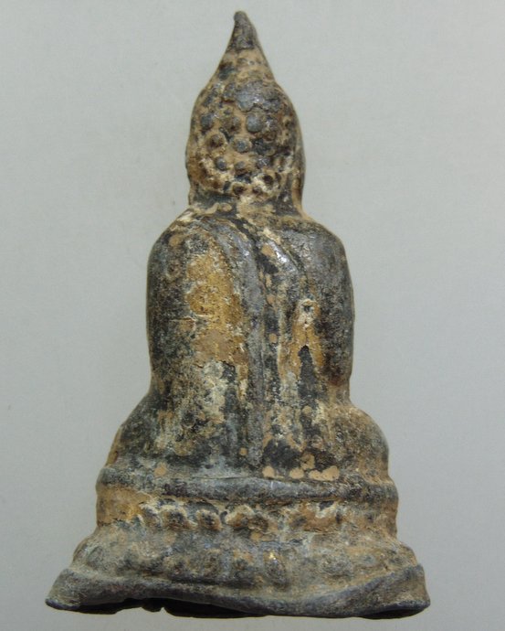 ๒๐ พระแก้บน เนื้อตะกั่วสนิมแดง