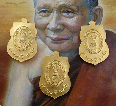 เหรียญหลวงพ่อโสธรลงยา  หลังสธ. "รุ่น100ปีสมเด็จ" ปี2556 