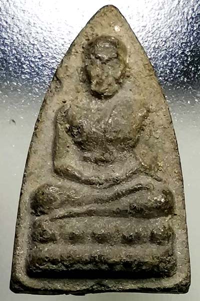 ลป.ทวด เนื้อว่าน พิมพ์ใหญ่ ปั๊มเครื่อง ปี2514 อาจารย์นอง วัดทรายขาว