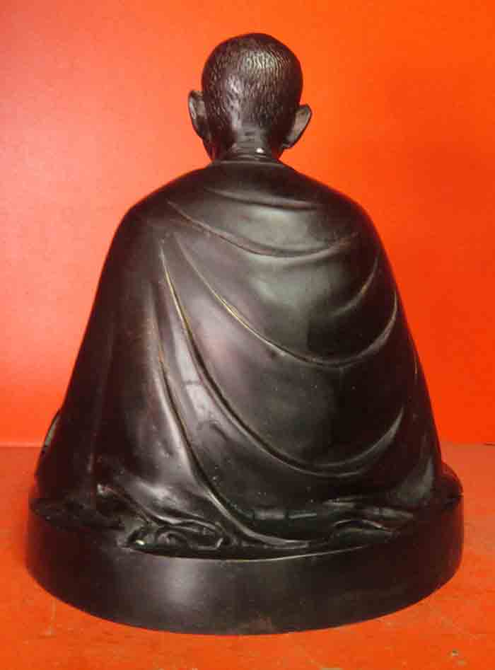 พระบูชาครูบาศรวิชัย ขนาด 5 นิ้ว ผิวเดิมๆสวยๆ 