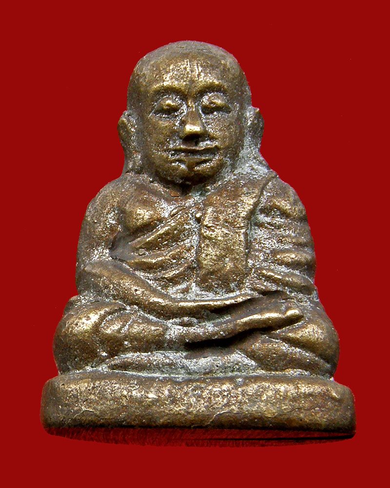 รูปหล่อหลวงพ่อเงิน วัดบางคลาน (เนื้อชนวนเก่า) อาจารย์ประคอง รุ่นเจริญ