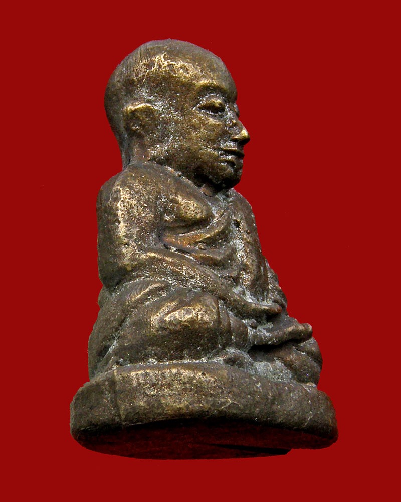 รูปหล่อหลวงพ่อเงิน วัดบางคลาน (เนื้อชนวนเก่า) อาจารย์ประคอง รุ่นเจริญ