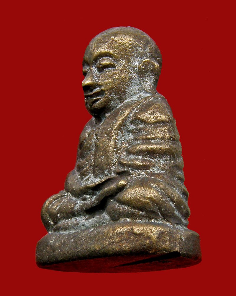 รูปหล่อหลวงพ่อเงิน วัดบางคลาน (เนื้อชนวนเก่า) อาจารย์ประคอง รุ่นเจริญ