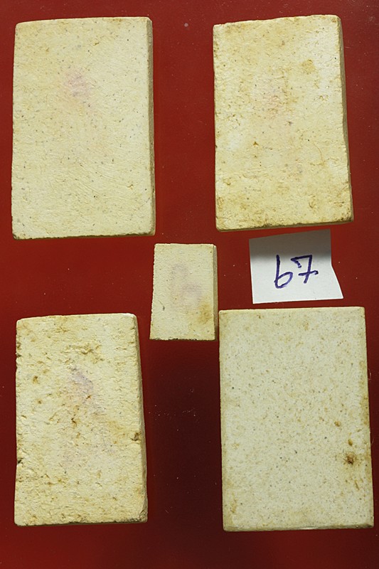 พระสมเด็จ 118 ปี วัดระฆัง ครบชุด 5 องค์ ตรายางชัด คัดสวย พร้อมกล่องเดิมและกล่องกระดาษ ชุด 67