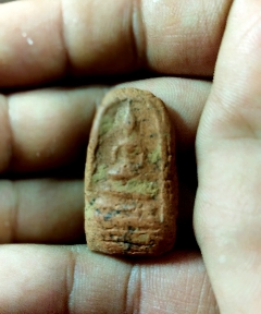 พระกรุวัดคูยาง พิมพ์พระสมเด็จ3ช้้นหลังยันต์อุ