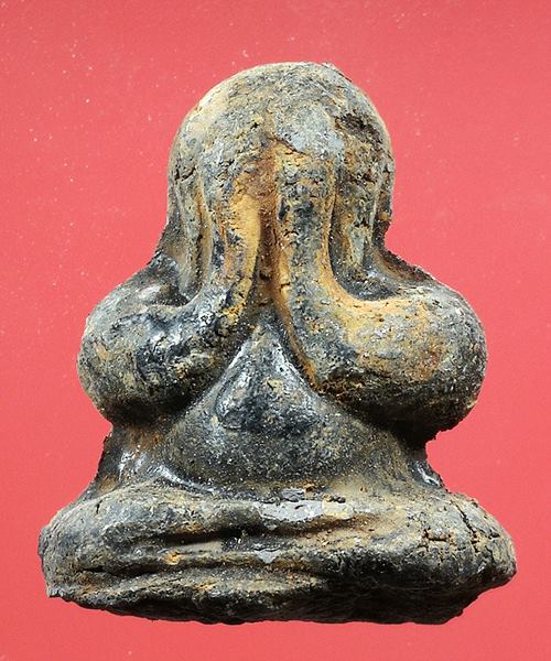 เคาะเเรก พระปิดตาเนื้อผงสีดำไม่ทราบที่