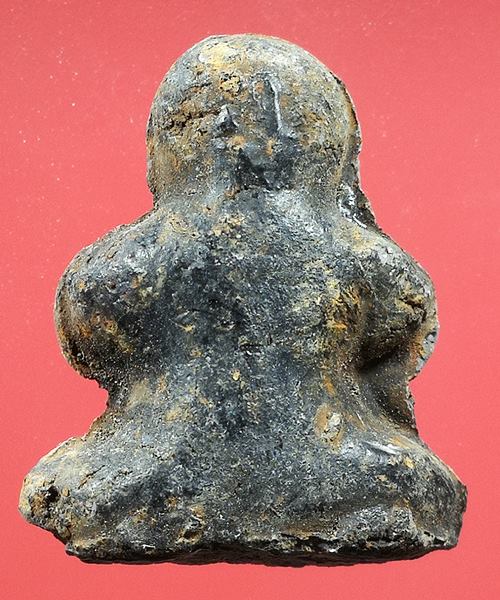 เคาะเเรก พระปิดตาเนื้อผงสีดำไม่ทราบที่