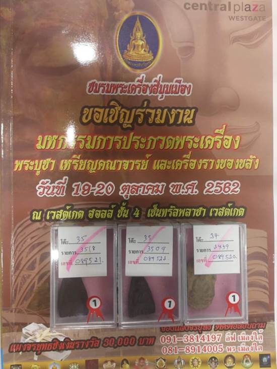 หลวงพ่อทวด วัดปานศึกษา ปี 2505 พิมพ์หายาก นาคปรก