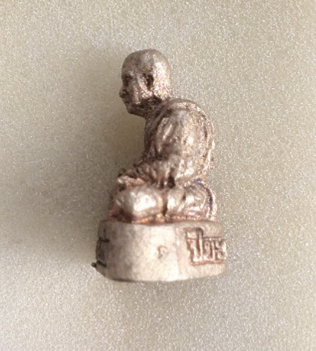 ((เคาะเดียวแดง)) รูปหล่อโบราณหลวงปู่แย้ม วัดตะเคียน ปี 39