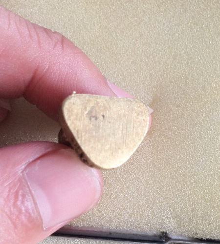 ((เคาะเดียวแดง)) รูปหล่อโบราณหลวงปู่แย้ม วัดตะเคียน ปี 39