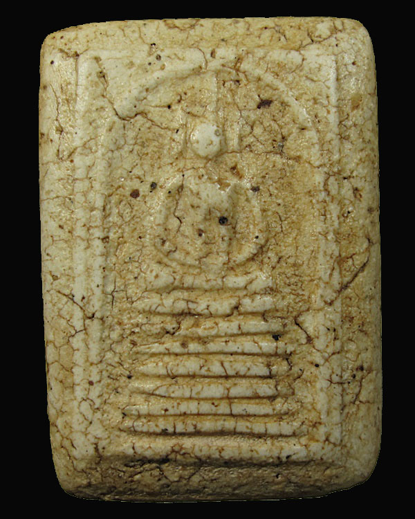 พระสมเด็จวัดเกศไชโย พิมพ์ 7 หูประบ่า วัดไชโยวรวิหาร จ.อ่างทอง (นอกพิมพ์)