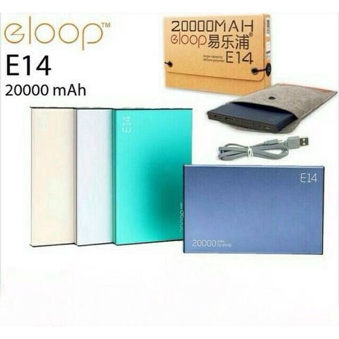 eloop แท้ แบตเตอรี่สำรอง (สีทอง)