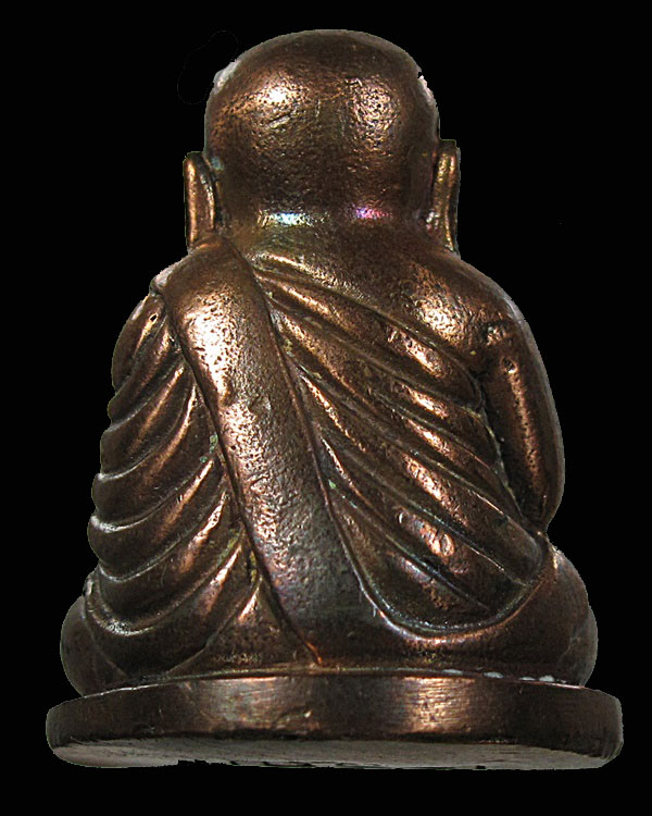 หลวงพ่อเงิน พุทธโชติ รุ่น ทรงเจริญ 38 หมายเลข ๒๑ วัดบางคลาน จ.พิจิตร นวโลหะ กล่องเดิม