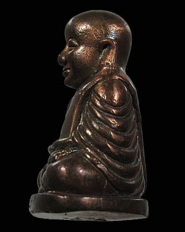 หลวงพ่อเงิน พุทธโชติ รุ่น ทรงเจริญ 38 หมายเลข ๒๑ วัดบางคลาน จ.พิจิตร นวโลหะ กล่องเดิม