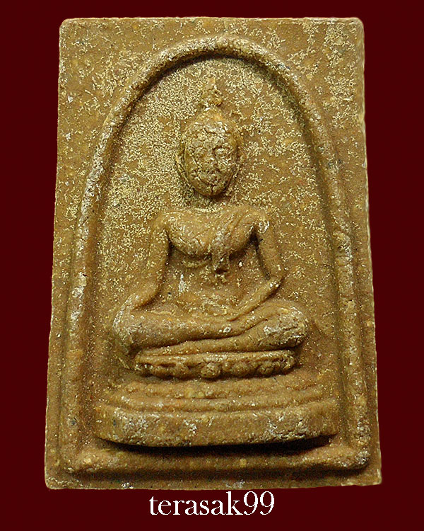 พระสมเด็จฯ พระประธาน หลังจุลมงกุฏและยันต์ วัดชิโนรส พ่อกวยร่วมเสก(6)