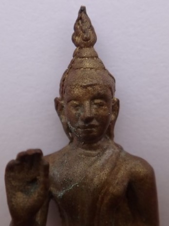 กริ่งพระพุทธกวัก "สุพรรณรังสี" พระอาจารย์สร้อย วัดเลียบราษฎร์บำรุง ปี2519 เคาะเดียว