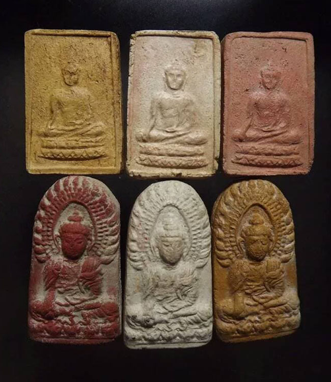 พระผงสัพพัญญู วัดโพธิ์แมน ปี2480(กรุวัดหลับฟ้า) เจ้าคุณโพธิ์แจ้ง สร้าง กรุงเทพ