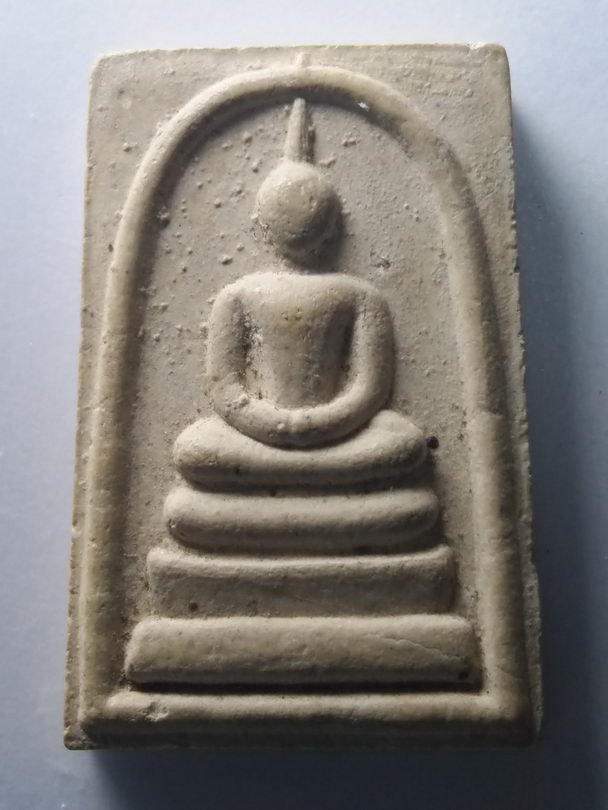 100 บาท พระสมเด็จเกศทะลุซุ้ม หลวงพ่อรวย วัดตะโก หายาก สร้างน้อย BOXRED