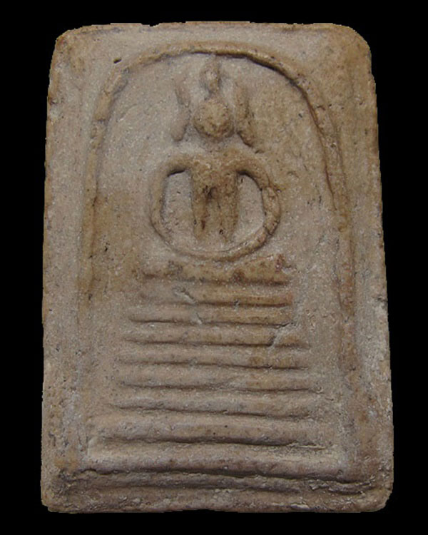 พระสมเด็จ วัดเกศไชโย พิมพ์ 7 ชั้นแข้งหมอน รางวัลที่ ๒