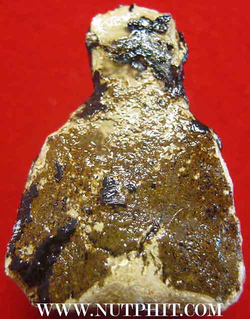 พระปิดตา ลป.เหรียญ เส้นด้ายผงจุ่มรัก พ.ศ.๒๔๙๗+บัตรรับรองพระแท้*11