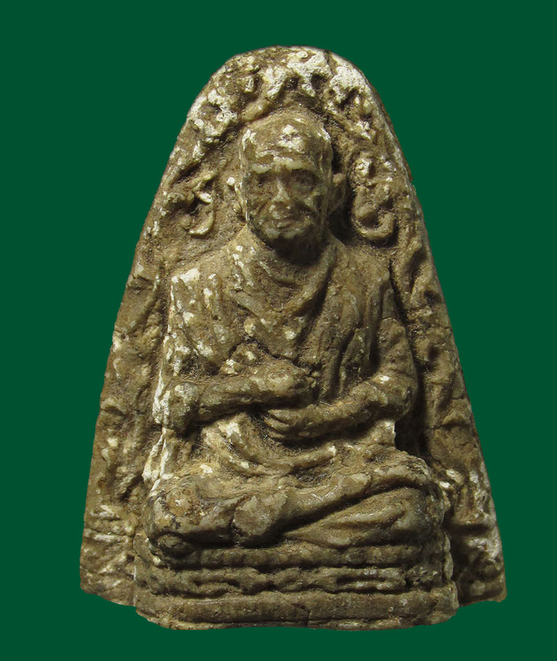 พระผงรูปเหมือนสมเด็จโต หลวงปู่นาค วัดระฆังโฆสิตาราม กรุงเทพฯ มวลสารผสมผงเก่า ปี 2495