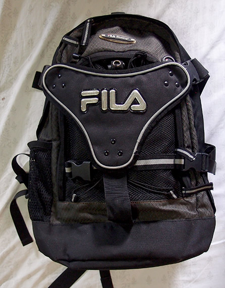 เป้ FILA ของแท้ ทูโทนเทาตัดตำ FILA Skating! ดีไซน์แจ่ม งานสวย