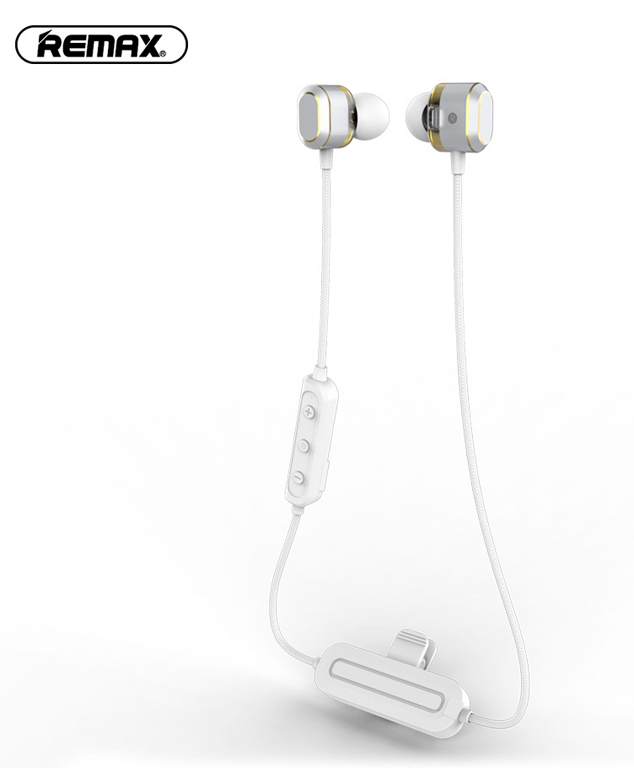 หูฟังบลูทูธ REMAX  ของแท้ RB-S26 สีขาว ของใหม่ สวย Stereo Wireless Bluetooth Version 5.0