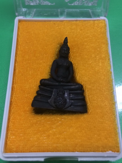 ((เคาะเดียวแดง)) พระกริ่งหลวงพ่อโสธร ปี 60  พร้อมกล่องเดิม