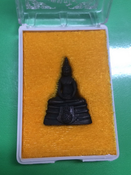 ((เคาะเดียวแดง)) พระกริ่งหลวงพ่อโสธร ปี 60  พร้อมกล่องเดิม