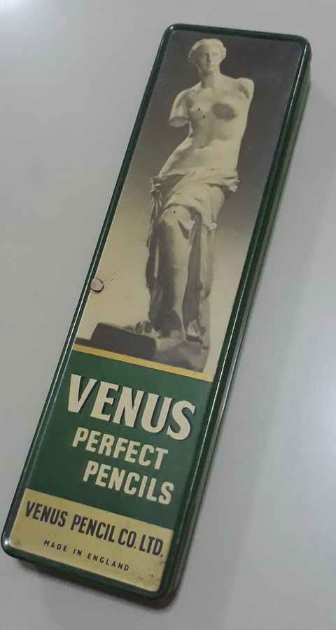ดินสอดำ Venus 3B กล่องสังกะสี