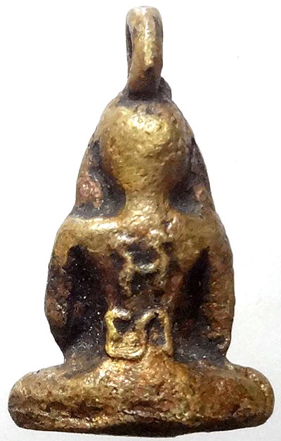 *พระปิดตาหล่อโบราณ รุ่นแรก หลวงพ่อยุ้ย วัดบางกะปิ กทม. ปี๒๔๘๕*