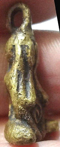 *พระปิดตาหล่อโบราณ รุ่นแรก หลวงพ่อยุ้ย วัดบางกะปิ กทม. ปี๒๔๘๕*