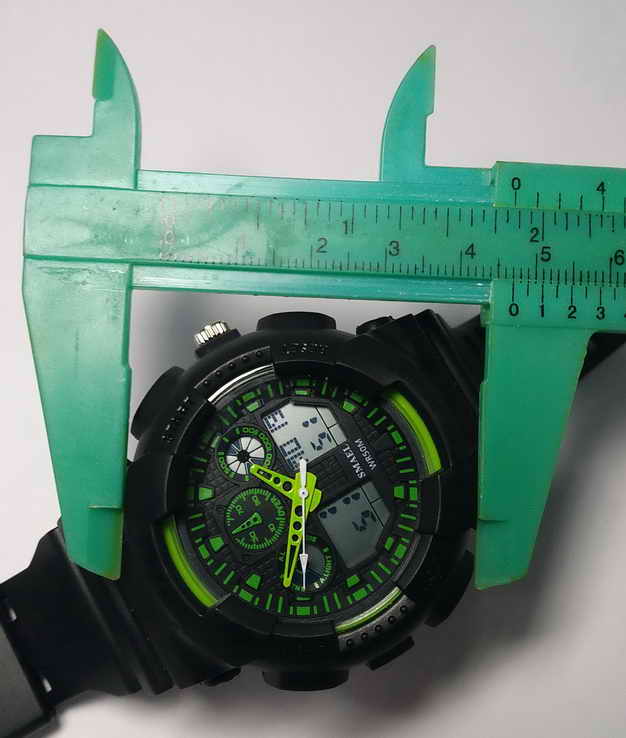 390 นาฬิกา SMAEL ของแท้ 100% สีดำ - เขียว (1027A)