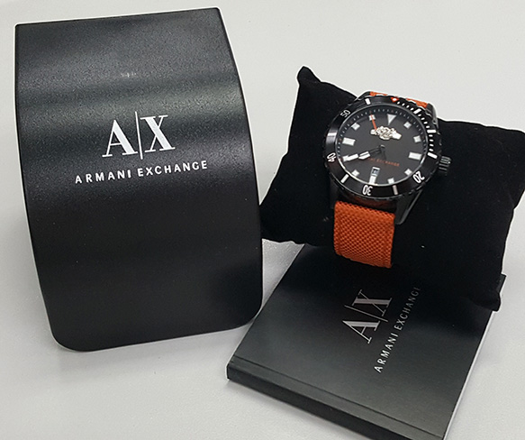 นาฬิกา A/X ARMANI EXCHANGE อาร์มาร์นี่ของแท้ พร้อมกล่องและคู่มือ