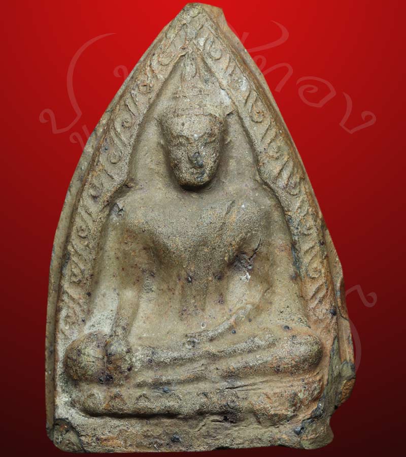 พระพุทธโคดม หลวงพ่อขอม วัดโพธาราม(วัดไผ่โรงวัว)  จ.สุพรรณบุรี ปี ๒๕๐๕