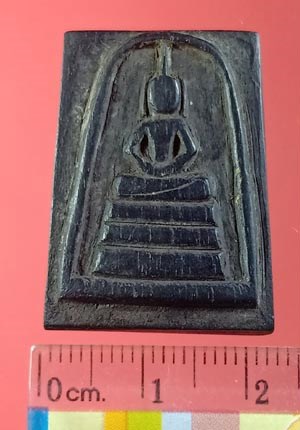 พระสมเด็จ เนื้อไม้พญางิ้วดำ หลวงพ่อกวย วัดโฆษิตาราม