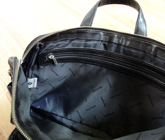 กระเป๋า Samsonite ของแท้ หนังดำ