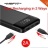 เพาเวอร์แบงค์ MOFIT ของแท้ มีจอ LED 13000mAh  PANEL 2USB+TYBE-C+2.1A