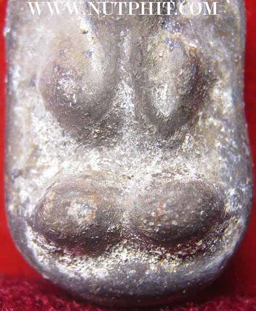 พระปิดตาหลวงปู่ไข่ วัดเชิงเลน เนื้อตะกั่วขลังเก่าไขเต็มองค์*101