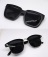 แว่นกันแดด RETRO SUNGLASS ของใหม่ สีเทาโทนดำ ดีไซน์สวย Black Lens / Black Body มาพร้อมกัน2แบบ2ดีไซน์