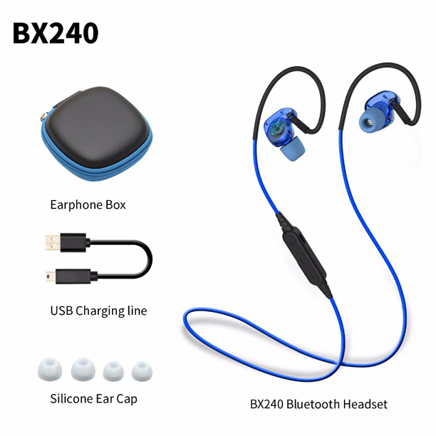 Plextone BX240 Sport Wireless Bluetooth headphone หูฟังไร้สายสำหรับออกกำลังกาย ของใหม่