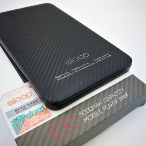 eloop E30 5000mAh ของแท้ แบตเตอรี่สำรองขนาดพกพาง่าย